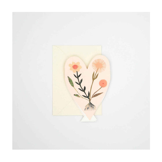 Concertina Heart Card