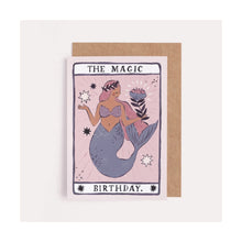  Mermaid Magic Birthday Card