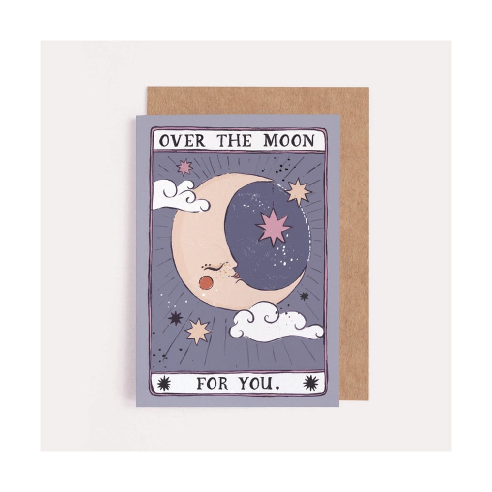 
                  
                    Over The Moon For You Card
                  
                