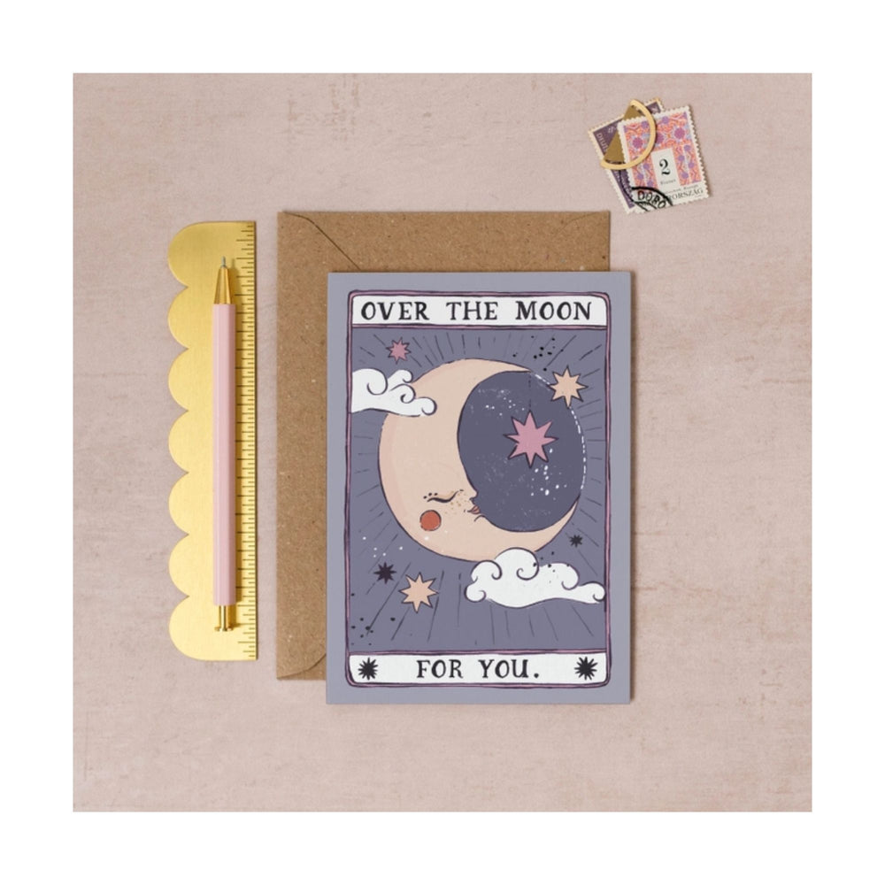 
                  
                    Over The Moon For You Card
                  
                