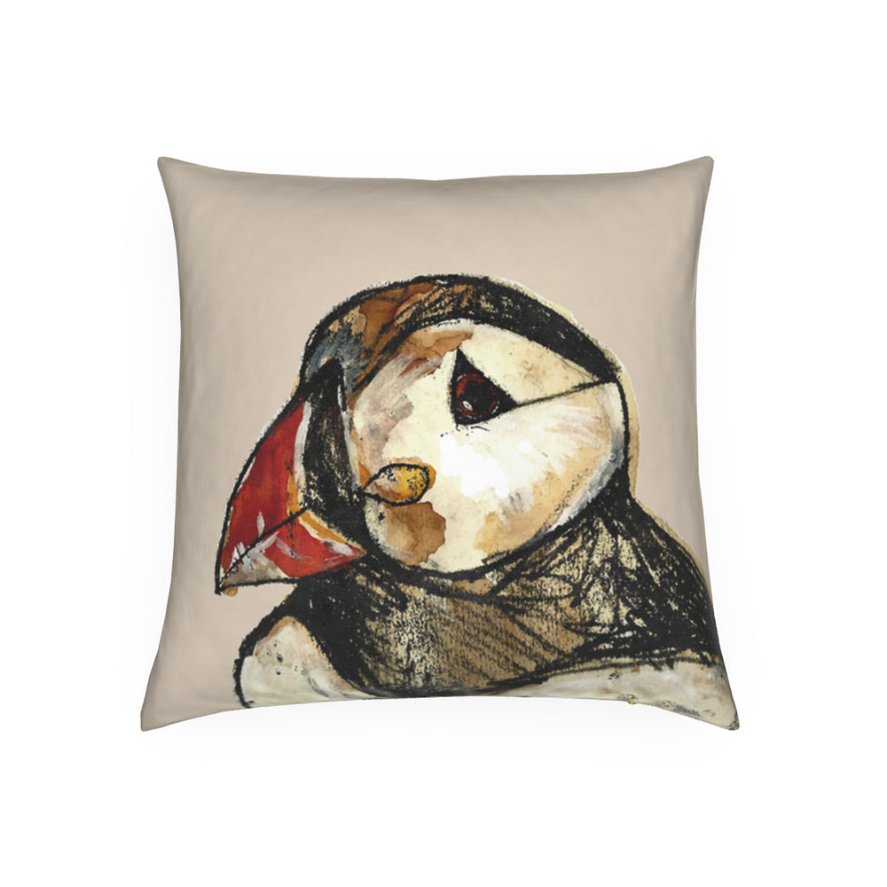 Puffin Square Cushion