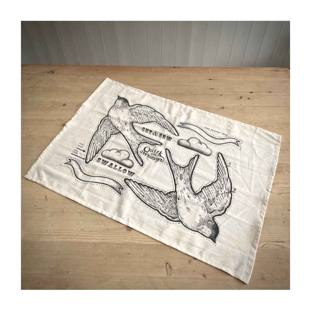 
                  
                    Swallow Cut and Sew Tea towel
                  
                