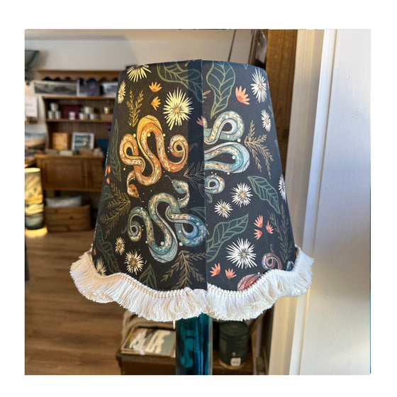 SAMPLE Snakes Tassel Lampshade