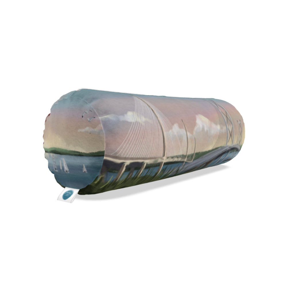 Sunset Bridge Bolster Cushion