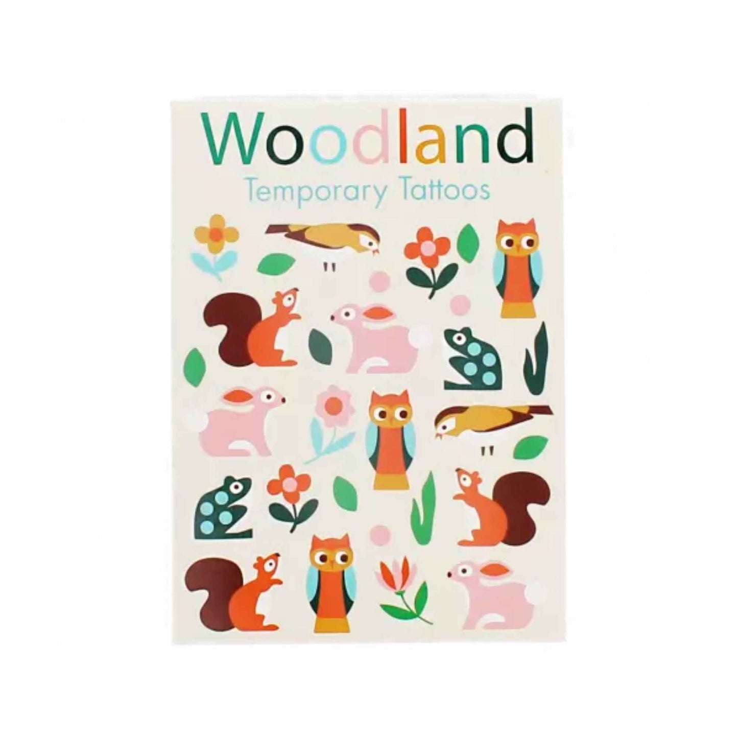 Woodland Creatures Temporary Tattoos