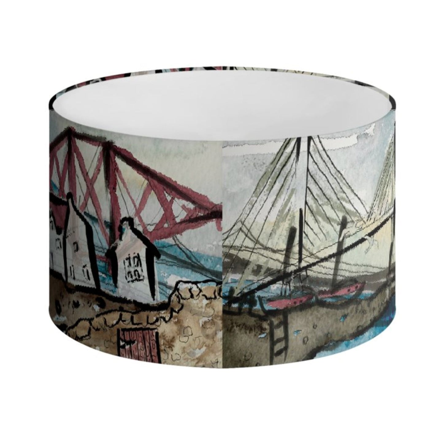 3 Bridges Lampshade - Harbour Lane Studio