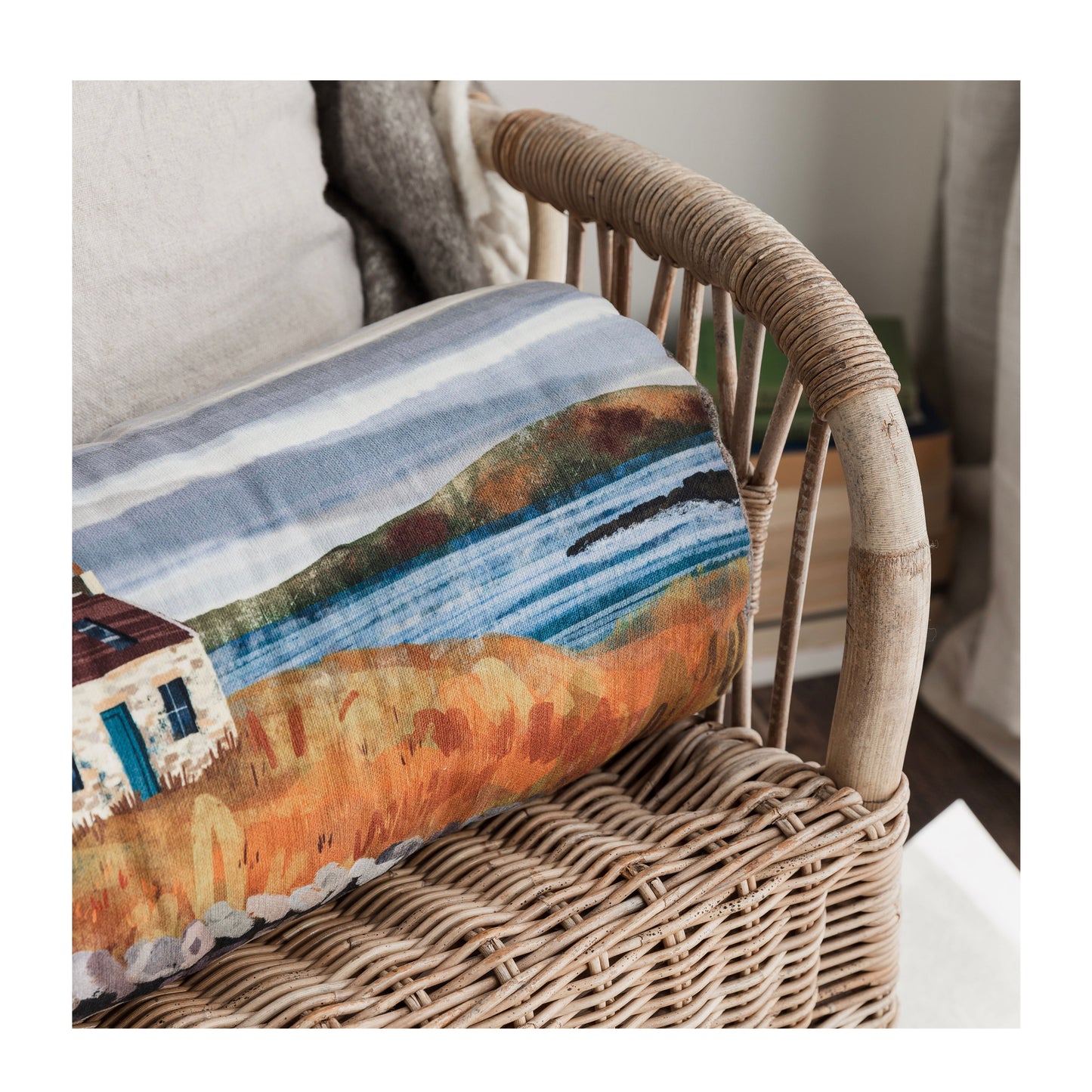 Autumn Bothy Bolster Cushion