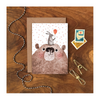 Bear & Bunny Greeting Card