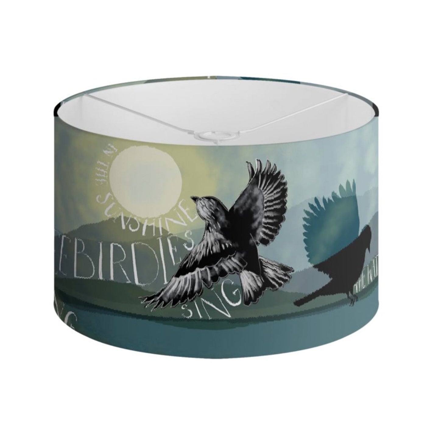 Birdies Folk Song Lampshade