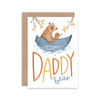 A colourful illustrated greeting card from Emily Nash. The perfect card for the most wonderful dad!