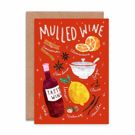 Mulled Wine Christmas Card