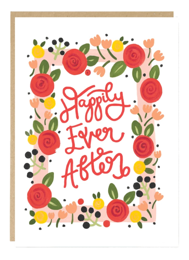 Happily Ever After Greetings Card