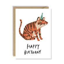  Tiger Birthday Card