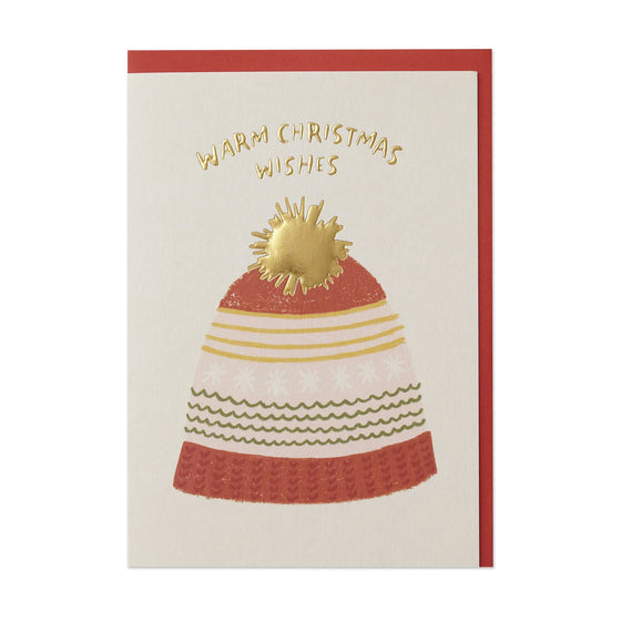 Bobble Hat Christmas Card