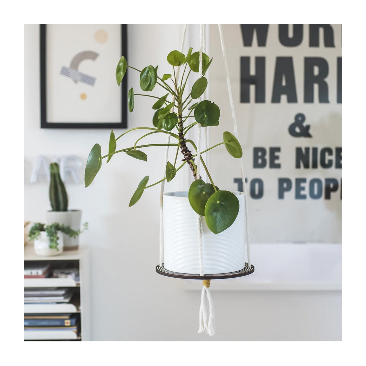 Wood Plant Hanger